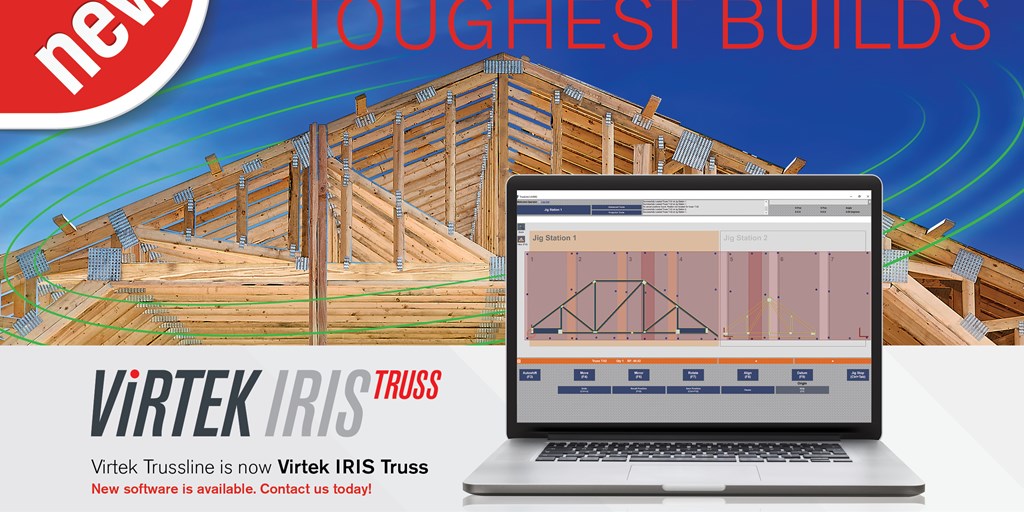 Virtek erweitert die Marke und Software für Truss-Laser