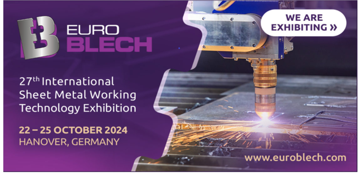 EuroBLECH Hannover - 22-25 ottobre, Stand #15-D02 Padiglione 15