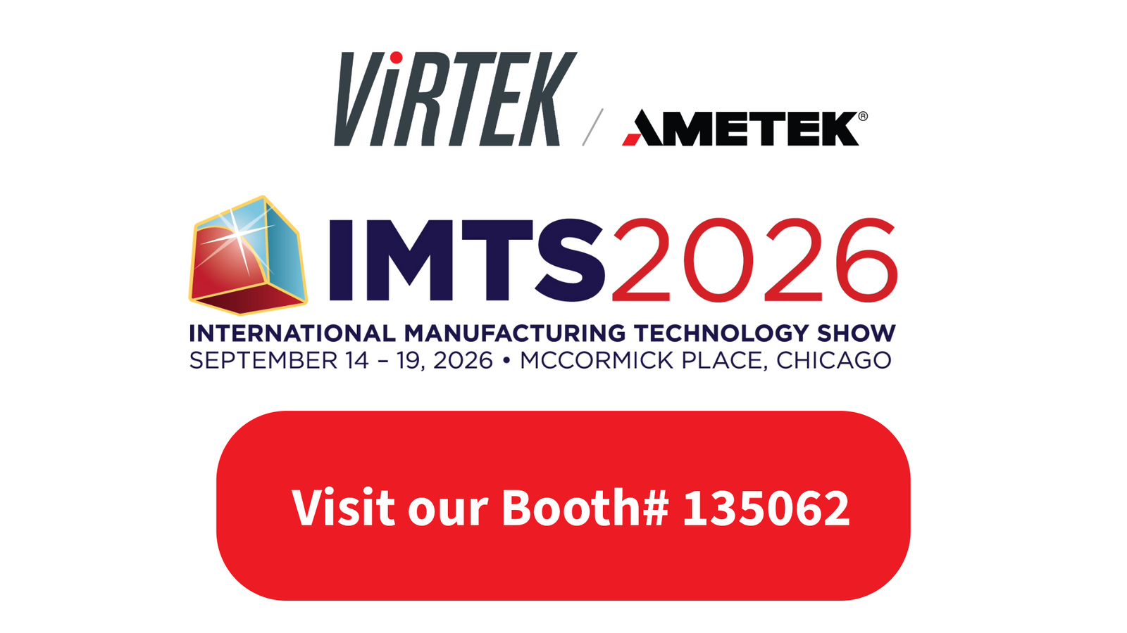 IMTS - Del 14 al 19 de septiembre de 2026, Chicago