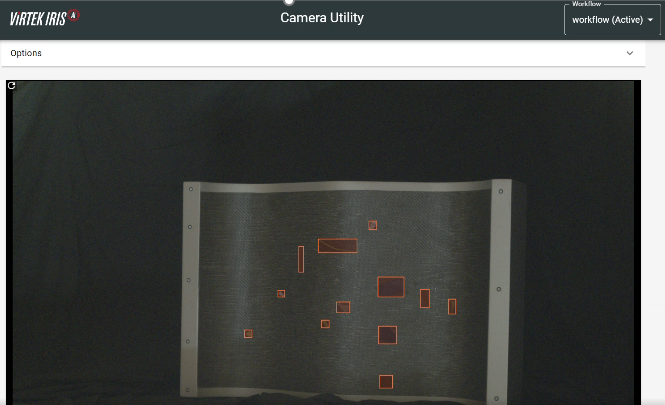 Caméra d'inspection Virtek Ai - FOD général et papier support